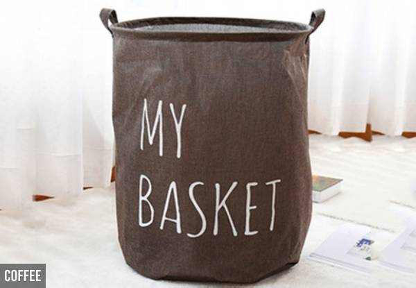 Laundry Basket - Five Colours Available & Option for Two with Free Delivery