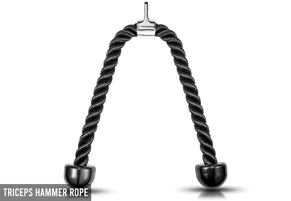 Triceps Braided Workout Rope - Two Options Available