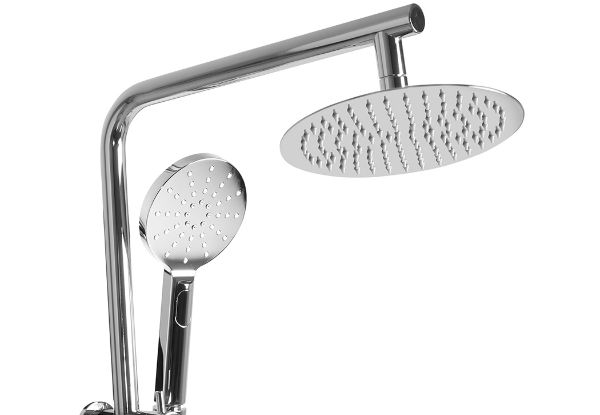 Rain Shower Head Set - Available in Two Colours & Two Options