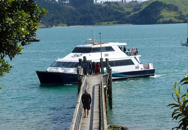 Adult Ferry Ticket to Coromandel Town Return - Option for a Child Ticket