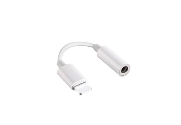 Two-Piece 3.5mm Jack Aux Earphone Audio Adapter Cable Compatible with iPhone 7 / 7 Plus / 6S Plus
