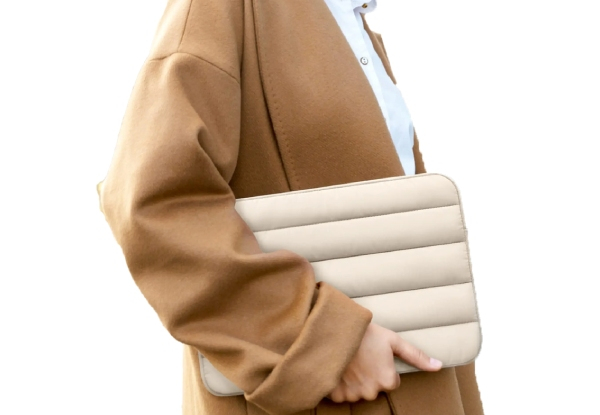 Puffy Laptop Sleeve - Available in Three Colours & Option for Two-Pack
