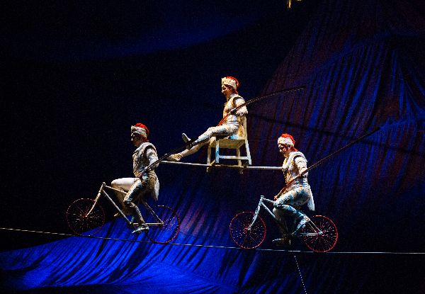 From $55.75 for Cirque du Soleil's Kooza, at Alexandra Park, Auckland - Options for Premium, A Reserve, B Reserve, C Reserve & VIP Rogue (Service & Booking Fees Apply)