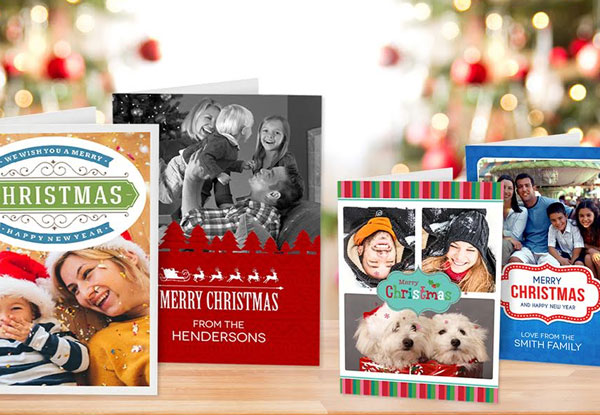 Personalised Christmas Cards - Two Sizes Available