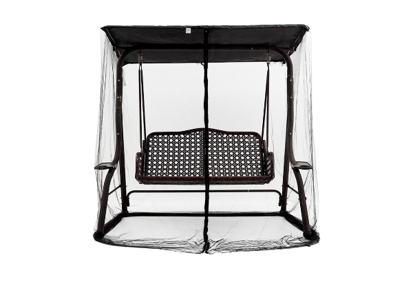 Outdoor Swing Mosquito Net with Zipper - Two Sizes Available