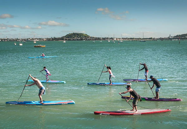 From $35 for a One-Hour One-on-One or Group Paddle Boarding Lesson – Options for up to Eight People (value up to $250)
