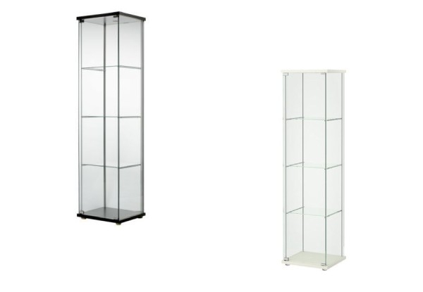 IKEA Detolf Glass Door Cabinet - Two Colours Available