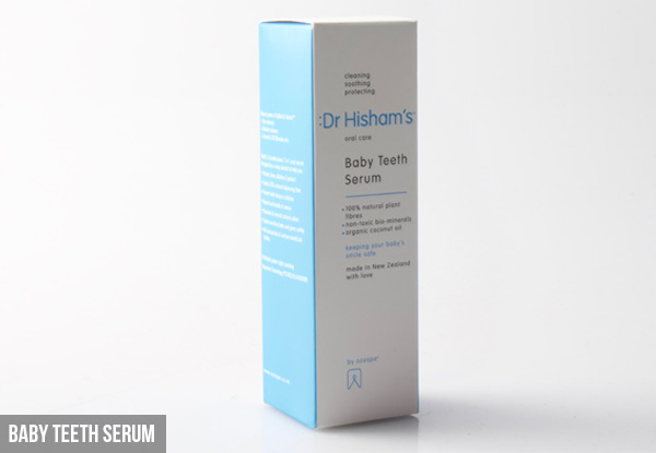 Dr Hishams Natural & Organic Dental Product Range - Seven Options Available