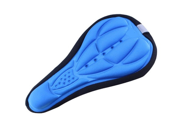 Bicycle Seat Cover with 3D Gel Padding - Four Colours Available & Option for Two