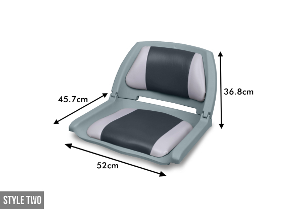 Boat Seats - Six Options Available