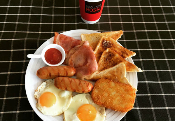 All-Day Cooked Breakfast & Coffee for Two People - Option for Four People