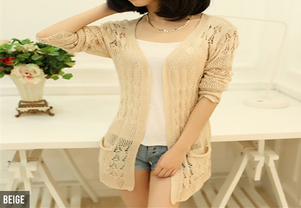 One-Size Ladies Cardigan - Six Colours Available