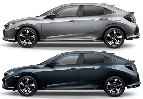 Today's Price: $37,700 for the NEW Honda Civic RS Sport Hatch – Secure it Now for $1,000 (retail value incl. on the road costs $41,695)