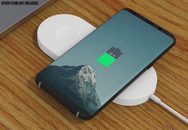 Fast Charging Wireless Charger Pad Compatible with Apple or Samsung with Free Delivery