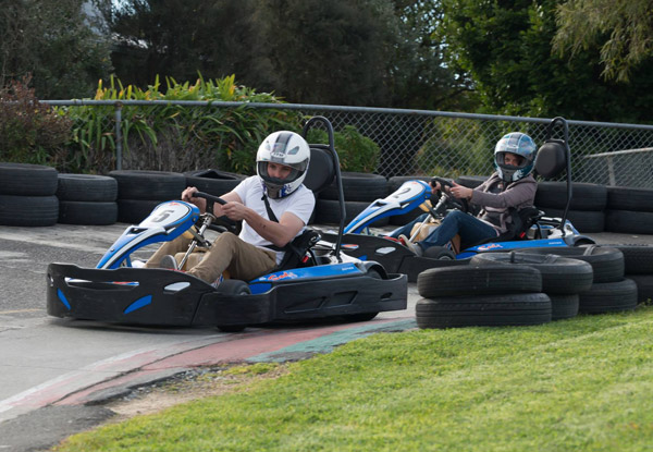 10-Minute Race in a Fun Kart or Pro Kart - Options for Six People or Two 10-Minute Races for Six People - Valid Tuesday & Wednesday Only