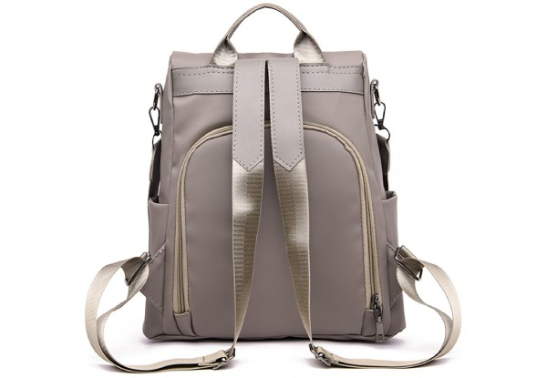 Women's Anti-Theft Water-Resistant Rucksack - Two Colours Available