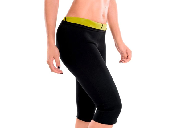 Hot Thermo Neoprene Sauna Leggings Shapewear - Three Sizes Available