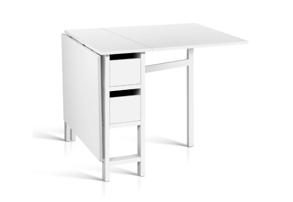 Foldable White Dining Table Grabone Nz, Fold Out Dining Table Nz