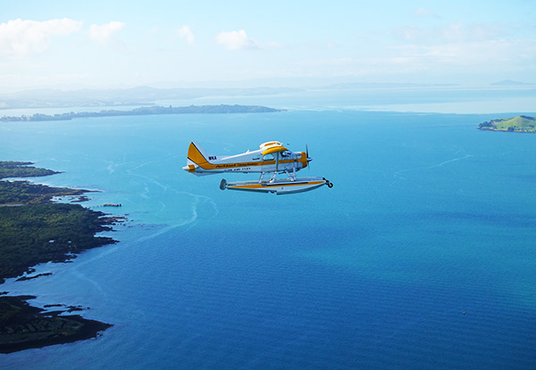 Seaplane Scenic Flight - Option to incl. a Three-Course Dining Experience or an Additional $2 to Help Offset Emissions & Fly Carbon Zero