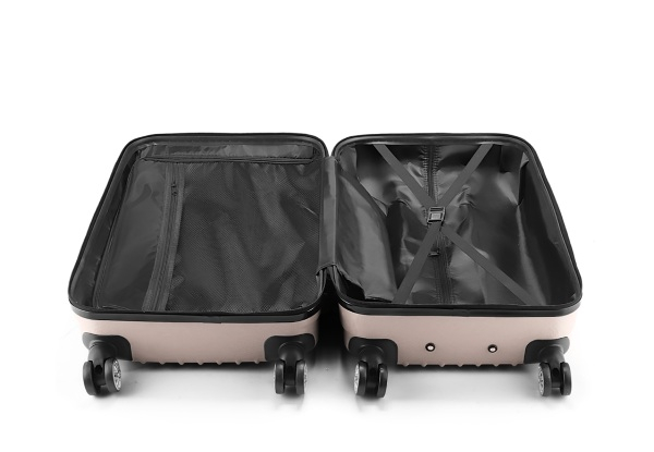 Hard Shell Carry On Suitcase - Two Colours & Two Sizes Available