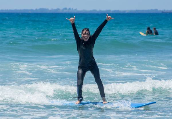 90-Minute Private Surf Lesson for One Person - Option for Two People