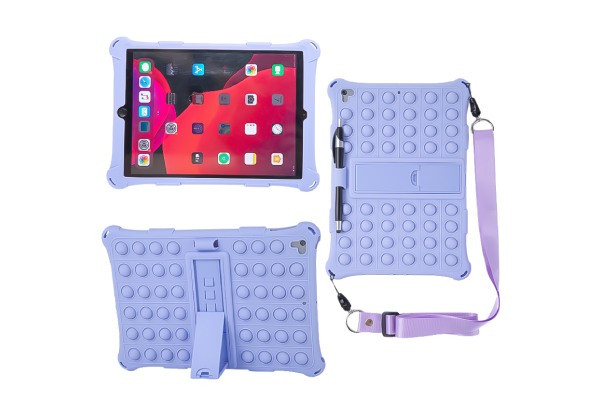 Silicone Tablet Case Compatible with iPad - Four Colours, Four Sizes Available & Option with Pen & Lanyard