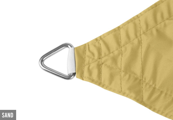 Water-Resistant Triangle Shade Sail - Two Colours Available