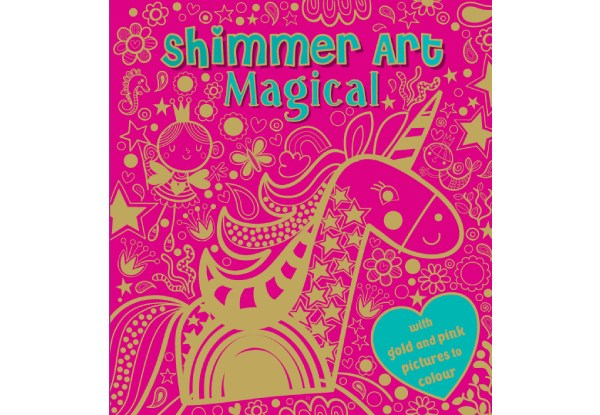 Shimmer Art Colouring Book - Two Options Available