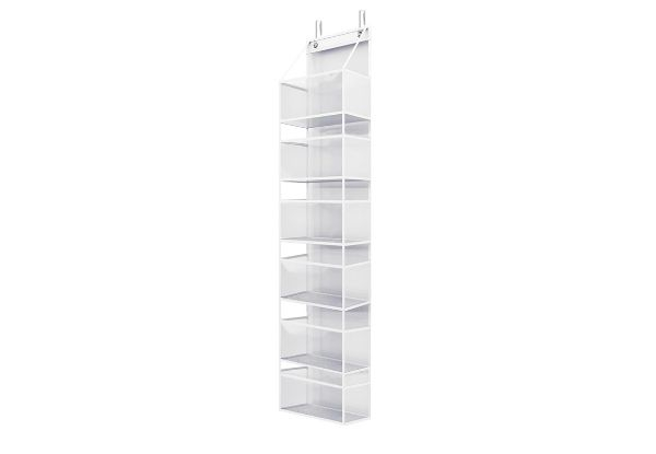 Over The Door Hanging Pantry Organiser - Available in Two Colours & Option for Two-Pack