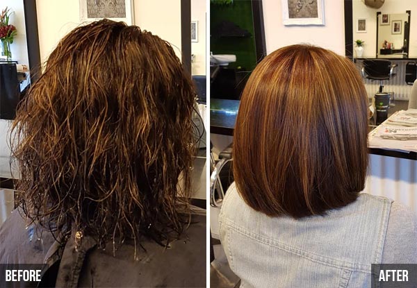 Brazilian Smoothing Straightening System Treatment & Blow Wave - Option to incl. Home Care Shampoo & Conditioner