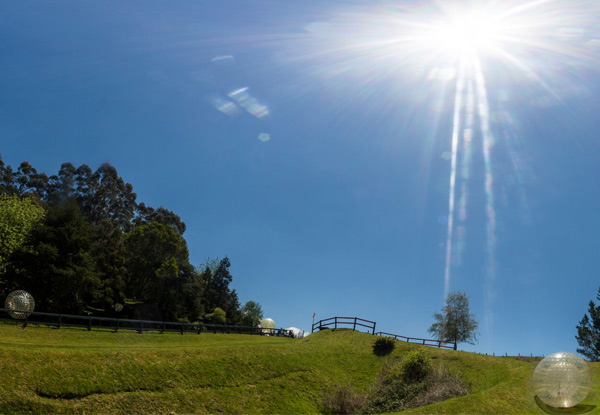 School Holiday Zorbing Special - One ZYDRO ZORB Ride for Ages Six Years & Over