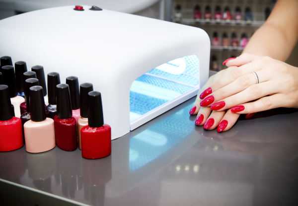 Express Gel Manicure - Options for Pedicure or Both