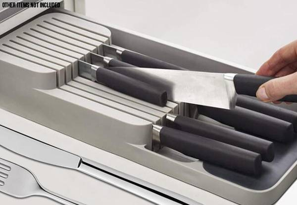 Two-Tier Knife Organiser - Two Colours Available