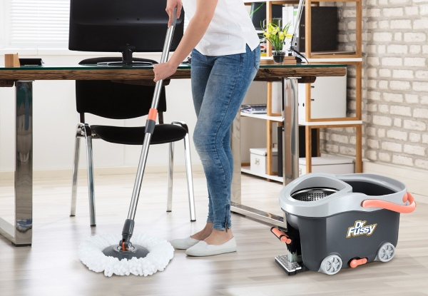 Spin Mop & Twin Bucket Set Cleaning System - Three Options Available