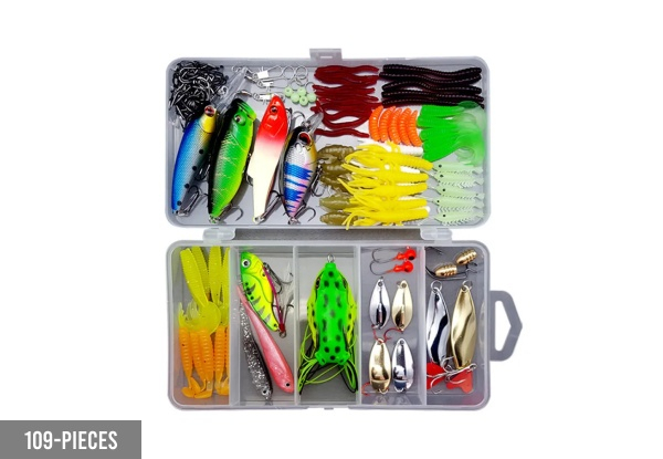 Fishing Lures Kit for Freshwater & Saltwater - Four Options Available