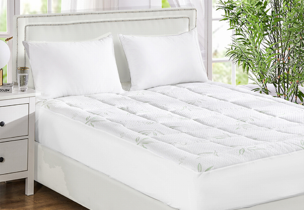 Dreamz Bamboo Pillowtop Protector - Four Sizes Available