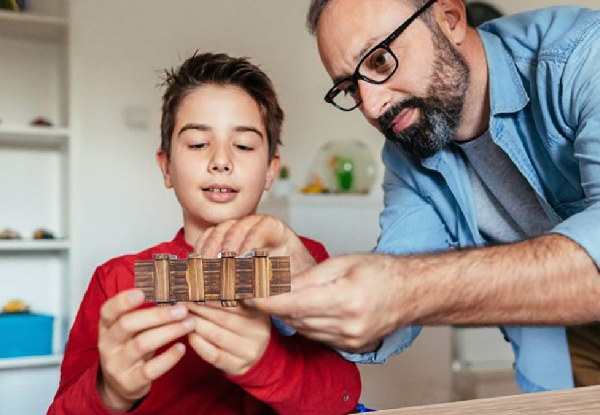 Wooden Puzzle Hidden Compartment Box