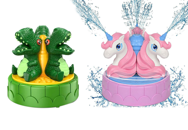 Kids Outdoor Water Spray Sprinkler - Two Styles Available