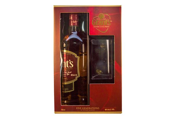 Grant’s Premium Scotch Whisky & Ice Moulds