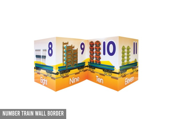 Number or Vowel Sound Border Cards