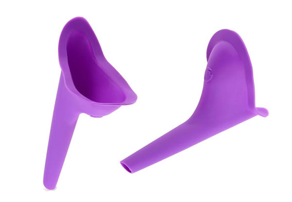 Two-Pack of Women's Portable Silicone Urinals