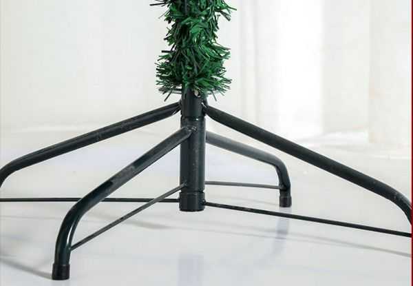 Artificial Christmas Tree with Solid Metal Legs - Five Sizes Available