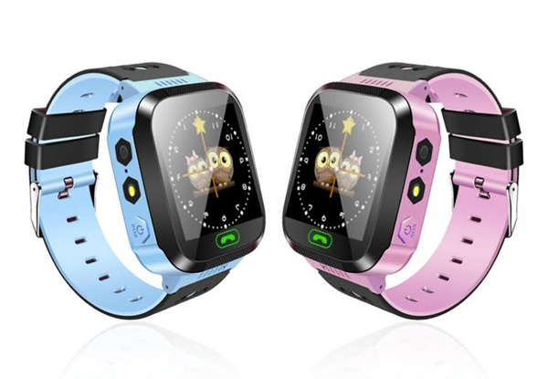 3G Kids' Touch Screen Smart Watch with SOS Monitoring GPS & Flashlight - Two Colours Available