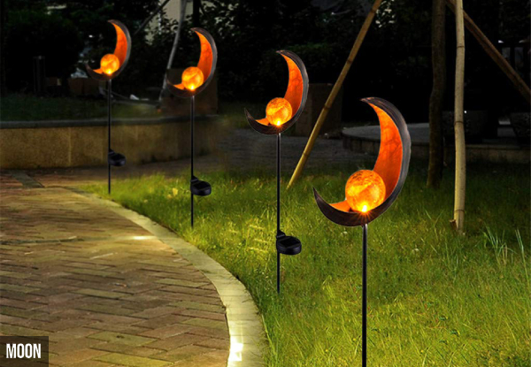 Outdoor Landscape Steel Decoration Solar Light - Two Designs Available