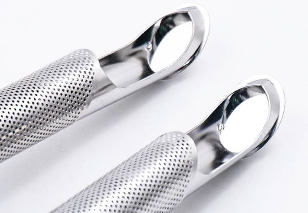 Two-Pack of Stainless Steel Tea Strainers