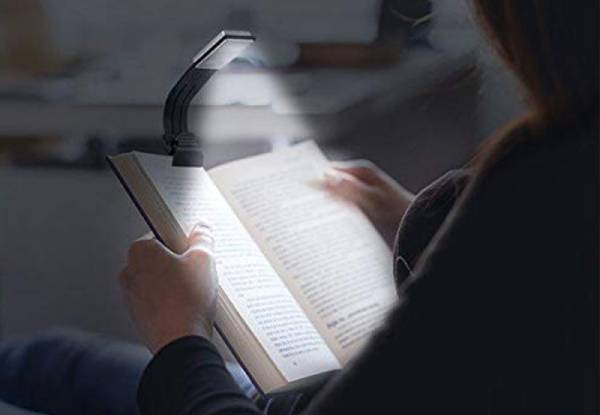 Rechargeable Booklight With Clip