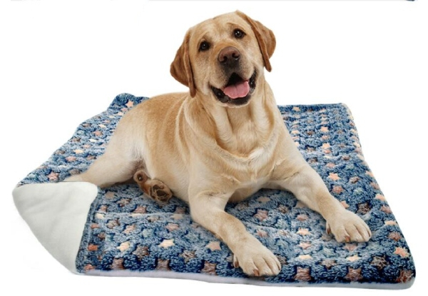 Pet Cushioned Warm Sleep Mat - Three Colours & Four Sizes Available