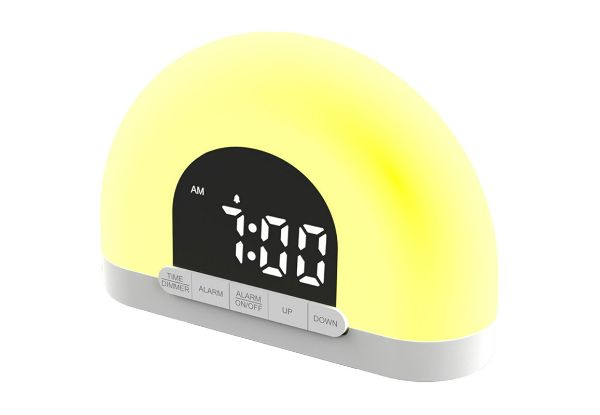 Sunrise Alarm Clock LED Night Lamp - Option for Two-Pack