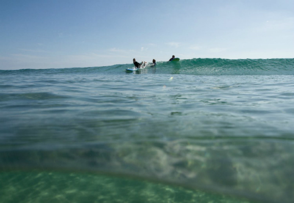 Two-Hour Surf Lesson for One Person incl. Wetsuit & Board at Mangawhai Heads - Option for Two People