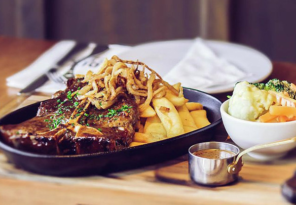 $79 for a Two-Course Meal for Two incl. Two Glasses of Wine or Beer – Option for Four People (value up to $279)
